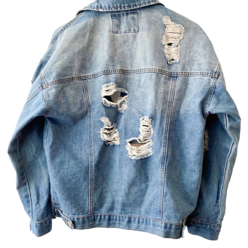 Classic Distressed Forever 21 Denim Jacket